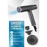 Simtech Km-1992 Saç Kurutma Ve Ultra Fön Makinesi siyah