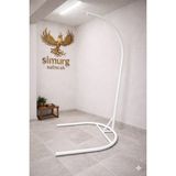 Simurg Salıncak ve Design 240 cm Makrome Salıncak Ayağı - Beyaz