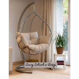 Simurg Salıncak ve Design Gümüş Damla Salıncak -Armut Salıncak - EKRU MİNDER