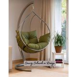 Simurg Salıncak ve Design Gümüş Damla Salıncak -Armut Salıncak - HAKİ MİNDER