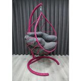 Simurg Salıncak ve Design Pembe Damla Salıncak - Armut Salıncak-Bahçe Vebalkon Salıncağı - GRİ MİNDER