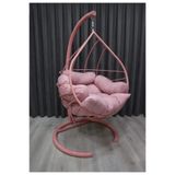 SİMURG SALINCAK VE DESİGN Soft Pembe Damla Salıncak - Armut Salıncak