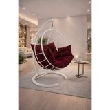 Simurg Salıncak ve Design Xl Damla Salıncak -Armut Salıncak- - Bordo