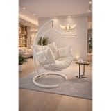 Simurg Salıncak ve Design Xl Damla Salıncak -Armut Salıncak- - Ekru