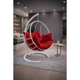 Simurg Salıncak ve Design Xl Damla Salıncak -Armut Salıncak- - Kırmızı