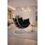 Simurg Salıncak ve Design Xl Damla Salıncak -Armut Salıncak- - Siyah