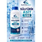 SİMYAMED 1 LT SÜLFÜRİK ASİT %98 LABORATUVAR KALİTE