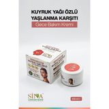 SİNA LOKMAN HEKİM Kuyruk yağı cilt bakım kremi, doğal bakım, yüz bakım kremi, yoğun nemlendirici, göz çevresi bakım, gece bakım kremi, sıkı görünüm, elastikiyet bakımı, pürüzsüz ve canlı cilt bakımı