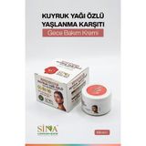 SİNA LOKMAN HEKİM Kuyruk yağı cilt bakım kremi, doğal bakım, yüz bakım kremi, yoğun nemlendirici, göz çevresi bakım, gece bakım kremi, sıkı görünüm, elastikiyet bakımı, pürüzsüz ve canlı cilt bakımı