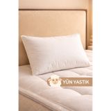 Sinada Doğal Kuzu Yünü Yastık 50x70 cm 1000 GR Merinos Kuzu Yünü