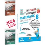 Sinan Kuzucu 2026 8.sınıf Lgs Meb Ne Sorar Matematik Soru Bankası+Anla Kazan Paragraf+Dilbilgisi Seti