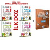 Sinan Kuzucu Yayınları 2026 Ilk Doz 8. Sınıf Lgs Deneme Matematik Fen Türkçe Inkılap + Paraf 8.sınıf 1.dönem Başarı Kampı Set