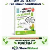 Sinan Kuzucu Yayınları 2027 Lgs 8.sınıf Fen Bilimleri Soru Bankası Tohumlu Kurşun Kalem Hediyeli