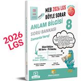 Sinan Kuzucu Yayınları 8. Sınıf 2026 Anlam Bilgisi Soru Bankası LGS Hazırlık Kitabı