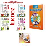 Sinan Kuzucu Yayınları 8.SINIF İLK DOZ BRANŞ DENEME SETİ + MOZAİK LGS PARAGRAF SET PRİZ TUTUCU HEDİYE