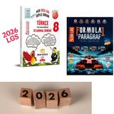 Sinan Kuzucu Yayınları 8.SINIF İLK DOZ SARMAL TÜRKÇE + FORMULA 1 PARAGRAF SORU BANKASI SET 2026