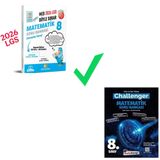 Sinan Kuzucu Yayınları 8.SINIF MATEMATİK SORU BANKASI + KAFADENGİ CHALLENGER MATEMATİK SORU BANKASI SET