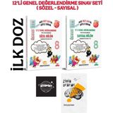 Sinan Kuzucu Yayınları Sinan Kuzucu 8.sınıf 2027 Lgs Ilk Doz 12Lİ Genel Deneme Set+Zihindeneme-Sk7