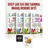 Sinan Kuzucu Yayınları Sinan Kuzucu 8.sınıf 2027 Lgs Ilk Doz Sarmal Branş Deneme Set+Zihindeneme-Sk5