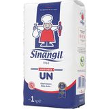 Sinangil Un 1 kg | Çok Amaçlı Buğday Unu, Ev ve Profesyonel Kullanım - 20 gr
