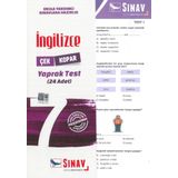 Sınav 7. Sınıf İngilizce Çek Kopar Yaprak Test