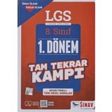 Sınav Dergisi Yayınları Sınav 8. Sınıf Lgs 1. Dönem Çözümlü Tam Tekrar Kampı