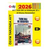 Sınav Kazandıran Ulti Yayınları Ayt Türk Dili Ve Edebiyatı 10X24 Branş Denemesi Ve Android Kalem