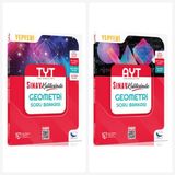 Sınav TYT AYT Geometri Sınav Kalitesinde Soru Bankası Seti 2 Kitap Sınav Yayınları