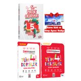Sınav Yayınları 4. Sınıftan 5. Sınıfa Proje Okulları Seçme Sınavı Çözümlü 5 Deneme+4. Sınıf Tüm Ders Konu+Soru Banka