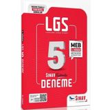 Sinav Yayinlari 8.Sinif 1.Donem 5 Li Deneme