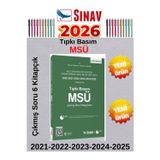 Sınav Yayınları Msü Tıpkı Basım Son 6 Yıl Çıkmış Soru Kitapçıkları+Tablet Kalem