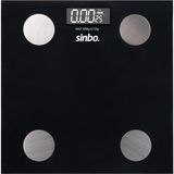 Sinbo Bluetooth Dijital Kilo Ölçer Cam Malzeme ile Vücut Kitle Endeksi ve Yağ Ölçer Baskül