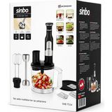 Sinbo El Multi Blender Seti - 2 Litre Hazneli - Paslanmaz Çelik Bıçaklı - Çok Renkli