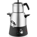 Sinbo Elektrikli Semaver - Musluklu Çay Makinesi - 3 Litre Çelik Su Kazanı Midastech - Çok Renkli