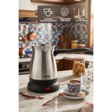 Sinbo SCM-9038 Elektrikli Türk Kahve Makinesi 5 Fincan 500 ml Paslanmaz Çelik Cezve