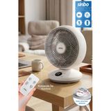 Sinbo Sf-7702 Masaüstü Vantilatör Fan Beyaz