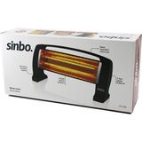 Sinbo SFH-3399 Elektrikli Isıtıcı Soba 2X500W 2 Tüplü Masa Altı Devrilme Emniyet - 4'li Paket