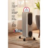 Sinbo SFH-6937 2000W Yağlı Radyatör – 9 Dilim, Termostatlı, 3 Kademeli Isıtıcı