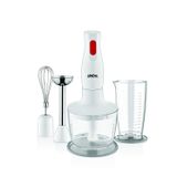 Sinbo SHB-3147 Blender Seti, 3'ü 1 Arada, 350W Turbo Fonksiyonlu Motor, Paslanmaz Çelik Doğrayıcı, El Blenderı, Çırpıcı