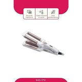 Sinbo SHD-1712 16 mm Süper Hızlı Su Dalgası Maşası Seramik Malzeme ile Etkili Şekillendirme - Pembe
