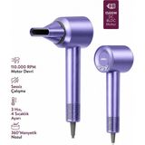 Sinbo SHD-1740 Saç Kurutma Makinesi 1500W 3-Kdm.hız 4-Kdm.ısıayar Sıcak-Ilık-Hafif-Soğuk Mavi