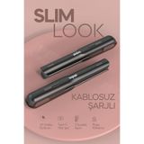 Sinbo SHD-1742 Kablosuz Şarjlı Taşınabilir Saç Düzleştirici-Seyahat İçin İdeal, Mini Tasarım