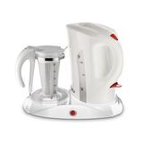 Sinbo SK-2389 1.2 L Kapasiteli Beyaz Cam Demlikli Çay Makinesi, Güçlü 2200W ve Sıcak Tutma Özelliği