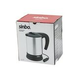 SİNBO SK-7371 12V ARAÇ İÇİ KETTLE PASLANMAZ ÇELİK SU ISITICISI 0.8LT 120W ÇAKMAKLIK FİŞLİ PLASTİK KAPAK - KULP (2818)