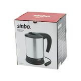 Sinbo Sk-7371 12v Araç İçi Kettle Paslanmaz Çelik Su Isıtıcısı 0.8lt 120w Çakmaklık Fişli