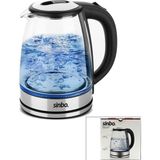Sinbo SK-8033 Kettle 1500W 1.8lt 360° Gövde Ledli Kablosuz Gizli Rezistans Cam