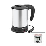 SİNBO SK-8034 24V ARAÇ İÇİ KETTLE PASLANMAZ ÇELİK SU ISITICISI 0.8LT 200W ÇAKMAKLIK FİŞLİ PLASTİK KAPAK - KULP (2818)