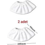 Sinbo Ssc 6418 Buharlı Temizleyici Uyumlu Yedek Mop Paspas Bezi, 2 Adet, 200X90mm