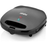 Sinbo SSM-2513 Tost Makinesi 1000 W Siyah Alüminyum Plaka Yüzeyi ile Pratik Kullanım