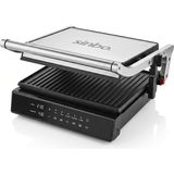 Sinbo SSM-2596 Dijital Izgara ve Tost Makinesi - 2000W, Çıkarılabilir Döküm Plakalı, 4 Dilim K - Çok Renkli